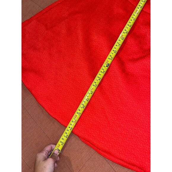 NWT Club Monaco Taika Dress Robe in Red Chilli pepper Women size 2 - Picture 10 of 11